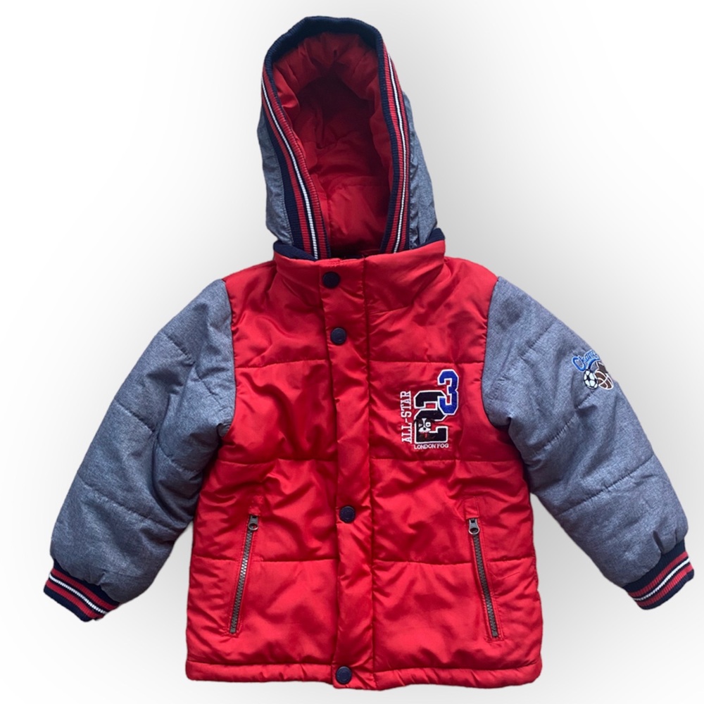 LONDON FOG Red All Star Winter Coat